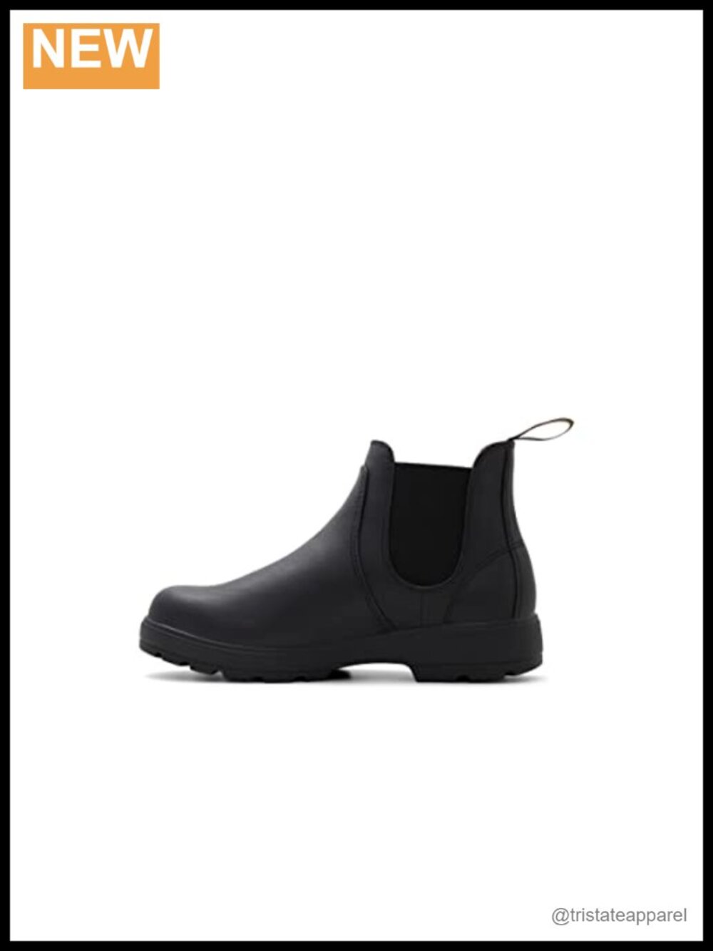 Synthetic Chelsea Boots / Ankle Boots / Slip-On Lug Sole / Comfort Padding